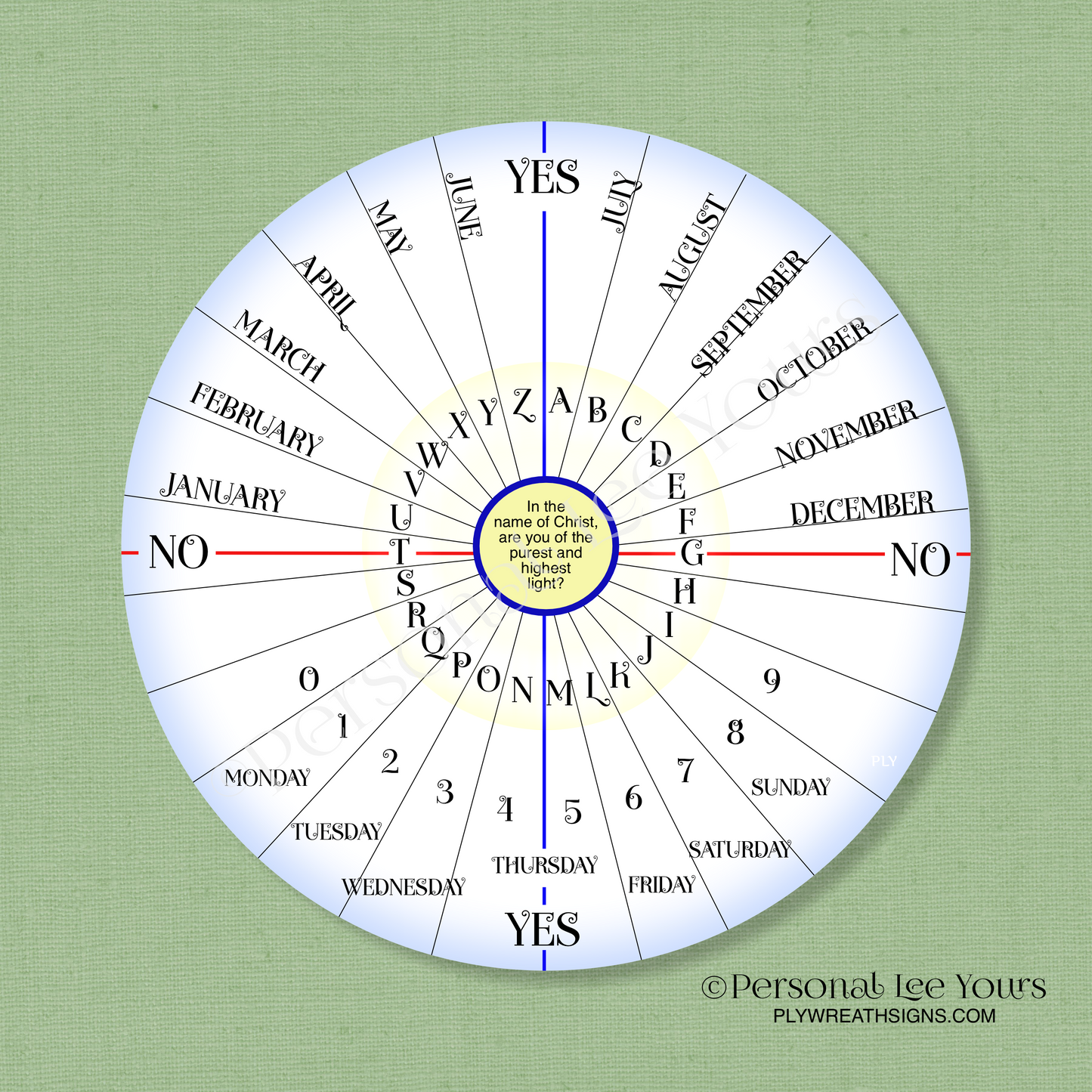 8" All In One Pendulum Board * Experience the power of the pendulum. Light weight metal