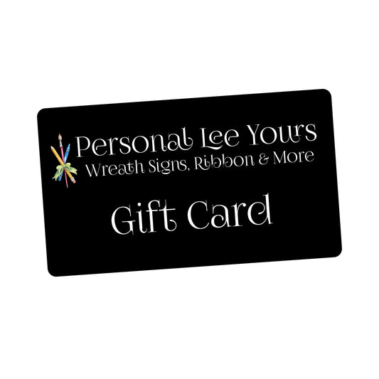 Personal Lee Yours Gift Card