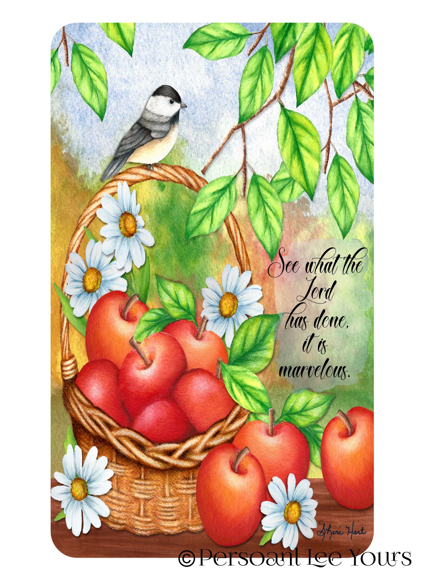 Wreath Sign * See What The Lord Has Done * 3 Sizes * Lightweight Metal