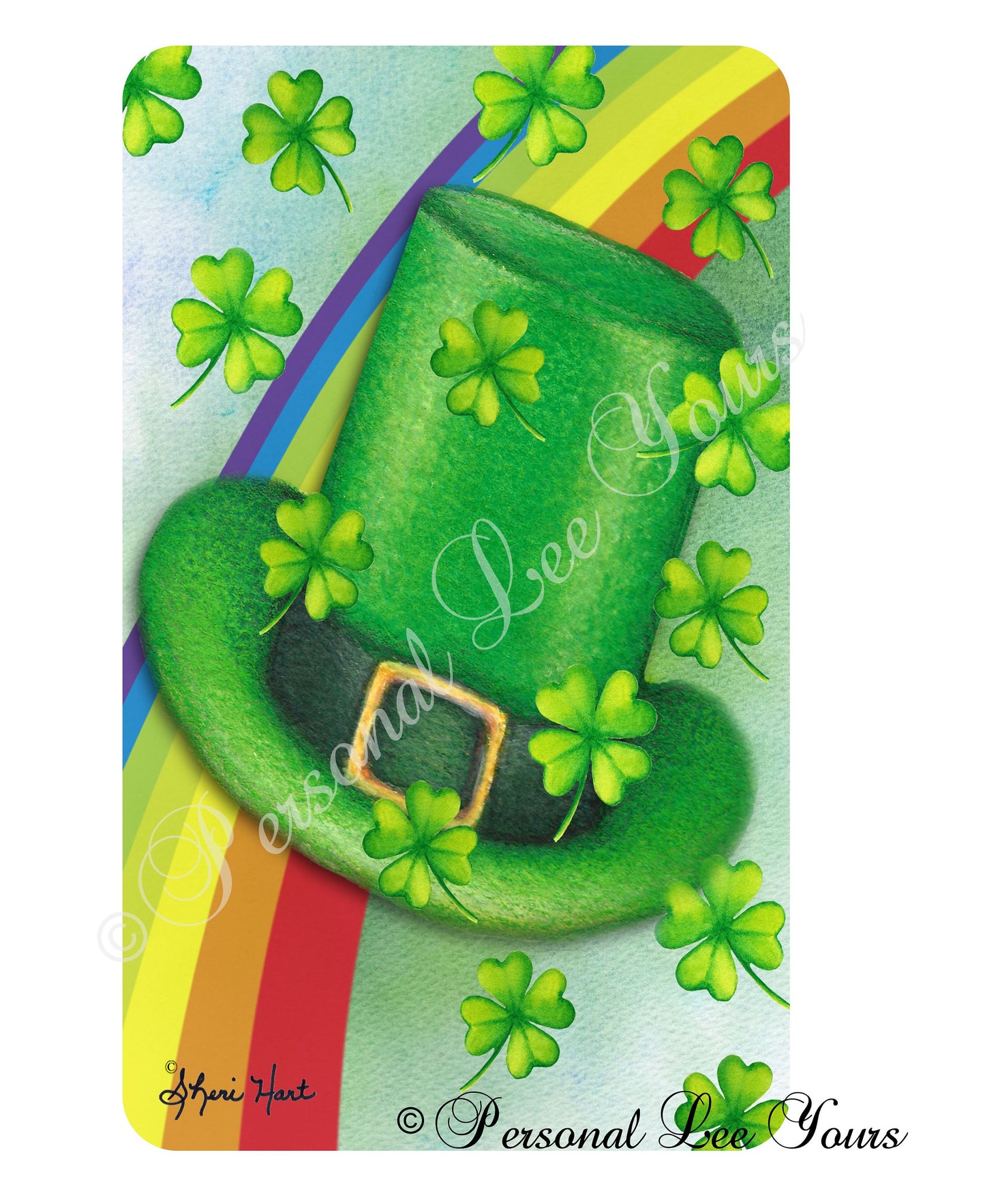 Holiday Wreath Sign * St. Patrick's Day * 3 Sizes * Lightweight Metal