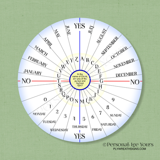 8" All In One Pendulum Board * Experience the power of the pendulum. Light weight metal