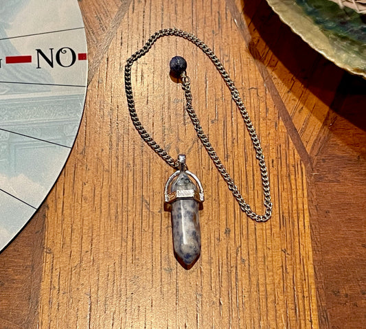 Sodalite Pendulum Made By Local Artisan