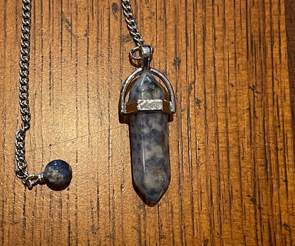 Sodalite Pendulum Made By Local Artisan
