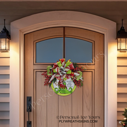 Elf Surveillance  Door Hanger – Lightweight & Ready to Hang