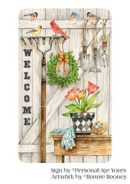 Ronnie Rooney Exclusive Sign * Friendly Gathering Welcome * 3 Sizes * Lightweight Metal