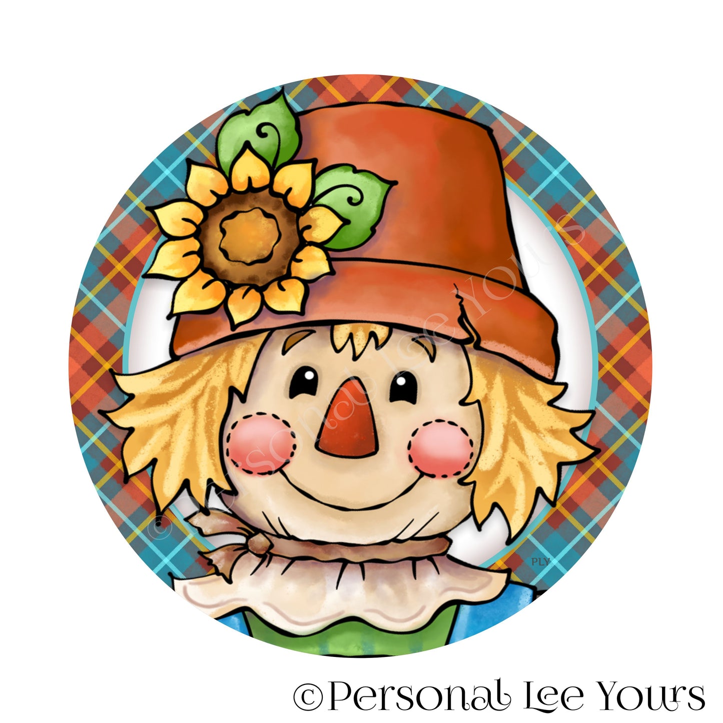 happy scarecrow clipart