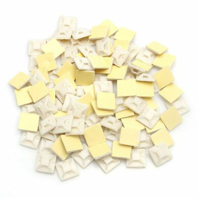 1" Adhesive Cable Tie Mounts * Bag of 100
