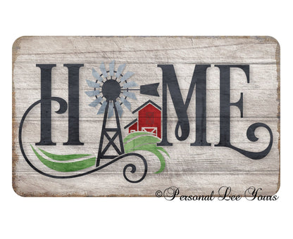 Metal Wreath Signs * Farm Home * 3 Sizes * Lightweight