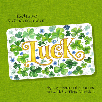 Elena Vladykina Exclusive Sign * Luck Of The Irish * 3 Sizes * Lightweight Metal