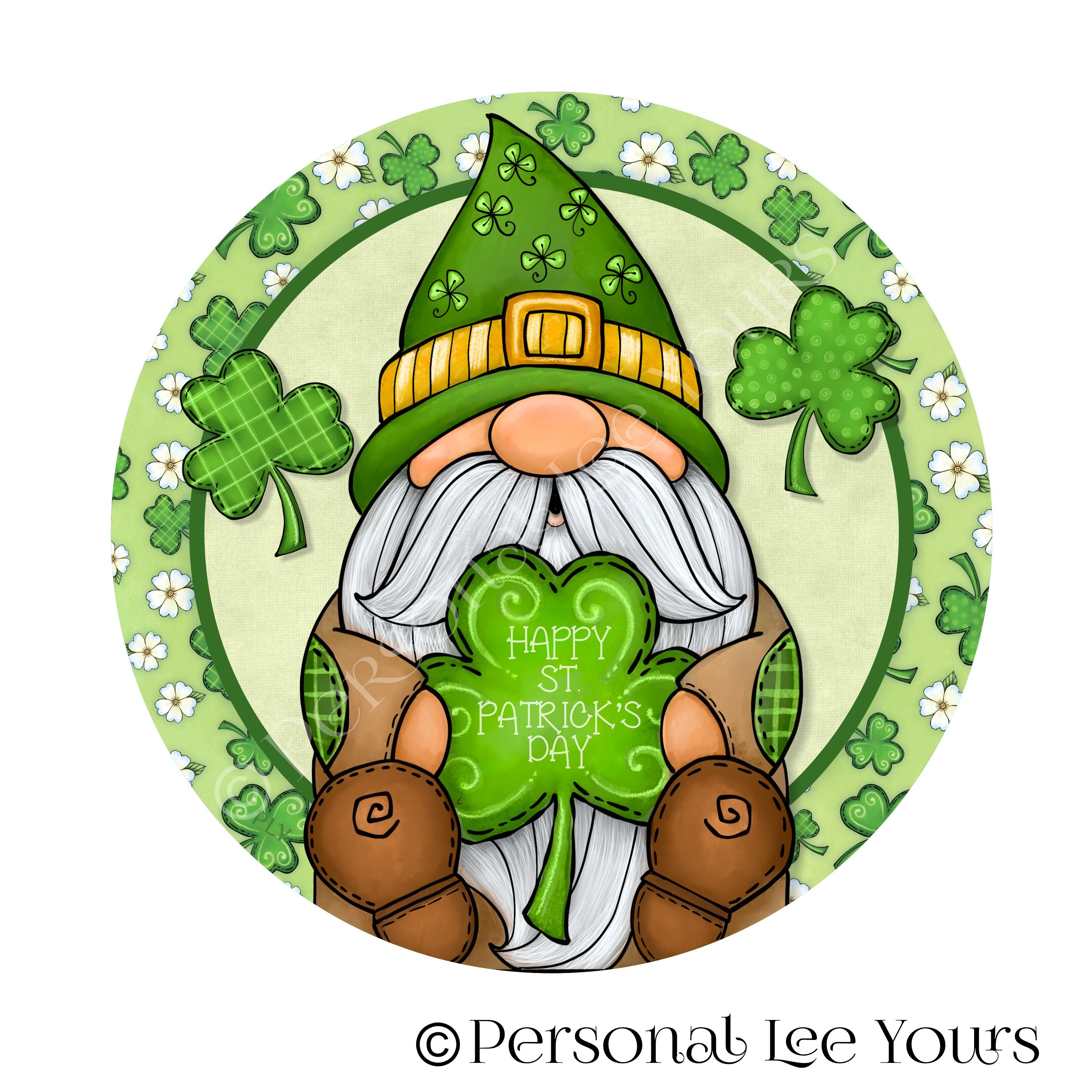 NEW LIMITED EDITION St. deals Patrick's Day Wreath gnome good luck